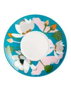 Best Pirce 🔥 Maxwell & Williams Royal Botanic Gardens Lotus Demi Cup & Saucer 100ML Aqua Gift Boxed ✨ -Savor Home Store 850088980 3 720x928