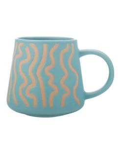 Coupon ❤️ Maxwell & Williams Squiggle Mug 420ML Blue 🌟