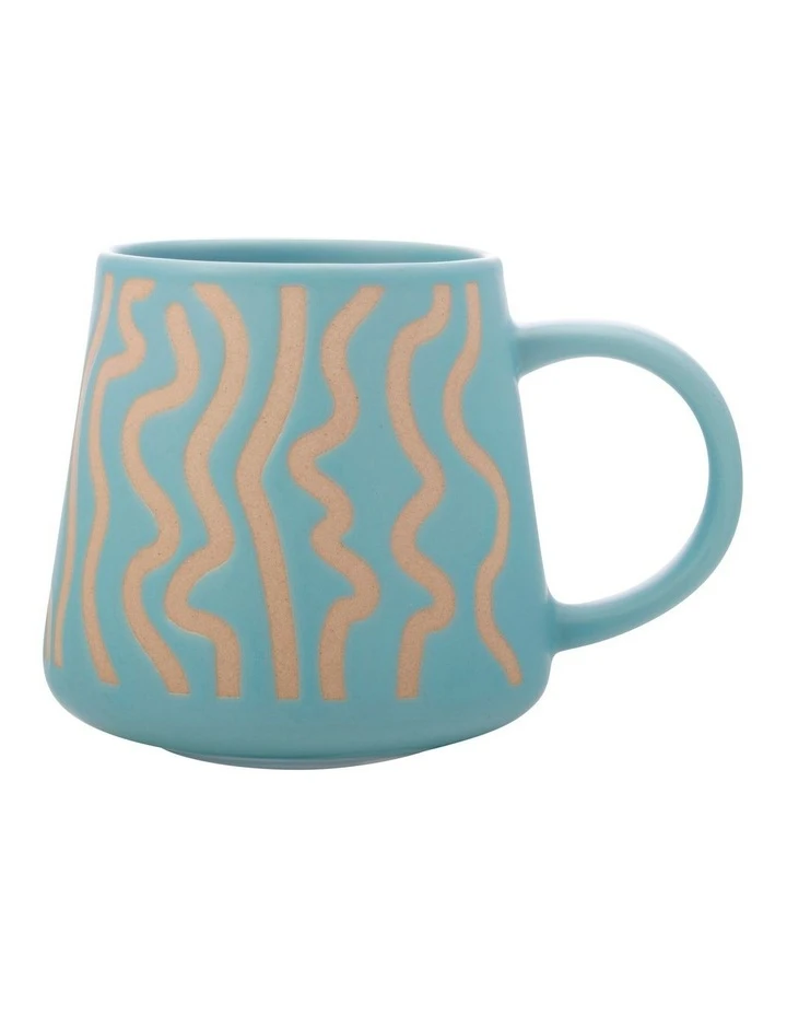 Coupon ❤️ Maxwell & Williams Squiggle Mug 420ML Blue 🌟 1 Coupon ❤️ Maxwell & Williams Squiggle Mug 420ML Blue 🌟