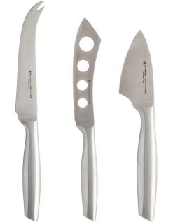 Flash Sale ❤️ Maxwell & Williams Stanton Cheese Knife Set 3pc Stainless Steel Boxed 😍