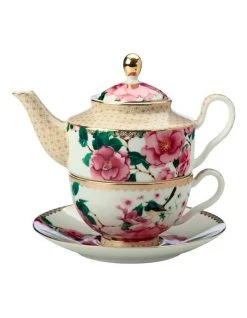 Best Pirce ⌛ Maxwell & Williams Teas & C's Silk Road Tea for One With Infuser 380ML White Gift Boxed ⭐