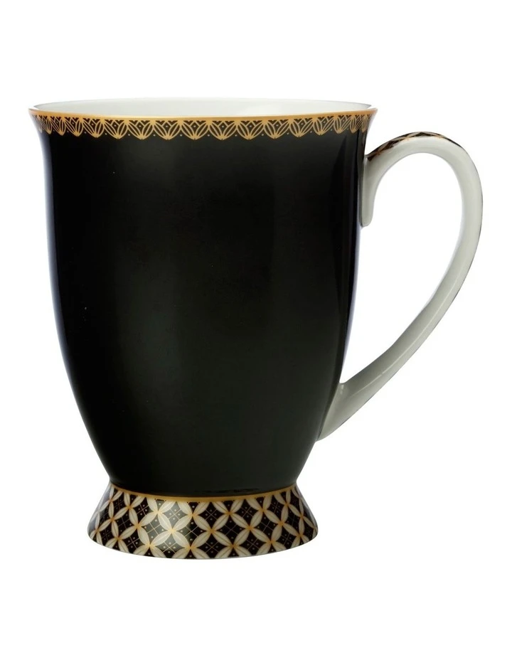 Best Pirce ✨ Maxwell & Williams Teas & C's Classic Footed Mug 300ML Black Gift Boxed 🔔 1 Best Pirce ✨ Maxwell & Williams Teas & C's Classic Footed Mug 300ML Black Gift Boxed 🔔