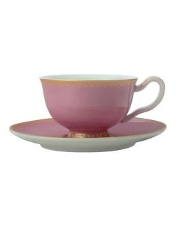 Best deal ⌛ Maxwell & Williams Teas & C's Classic Footed Cup & Saucer 200ML Hot Pink Gift Boxed ✔️