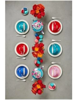 Best deal ⌛ Maxwell & Williams Teas & C's Classic Footed Cup & Saucer 200ML Hot Pink Gift Boxed ✔️ -Savor Home Store 850095910 4 720x928