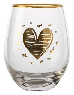 Best reviews of ❤️ Maxwell & Williams The Letterettes Stemless Glass 500ML Heart Boxed 🔥