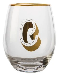 Best deal 👏 Maxwell & Williams The Letterettes Stemless Glass 500ML "C" Boxed 😉