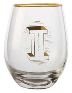 Deals ✨ Maxwell & Williams The Letterettes Stemless Glass 500ML "I" Boxed ⌛