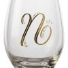 Top 10 🔔 Maxwell & Williams The Letterettes Stemless Glass 500ML "N" Boxed 👏