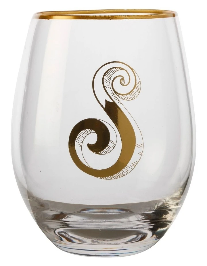 Top 10 ❤️ Maxwell & Williams The Letterettes Stemless Glass 500ML "S" Boxed ✨ 1 Top 10 ❤️ Maxwell & Williams The Letterettes Stemless Glass 500ML "S" Boxed ✨