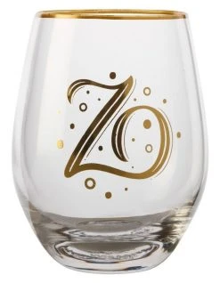 Brand new 😉 Maxwell & Williams The Letterettes Stemless Glass 500ML "Z" Boxed 🤩