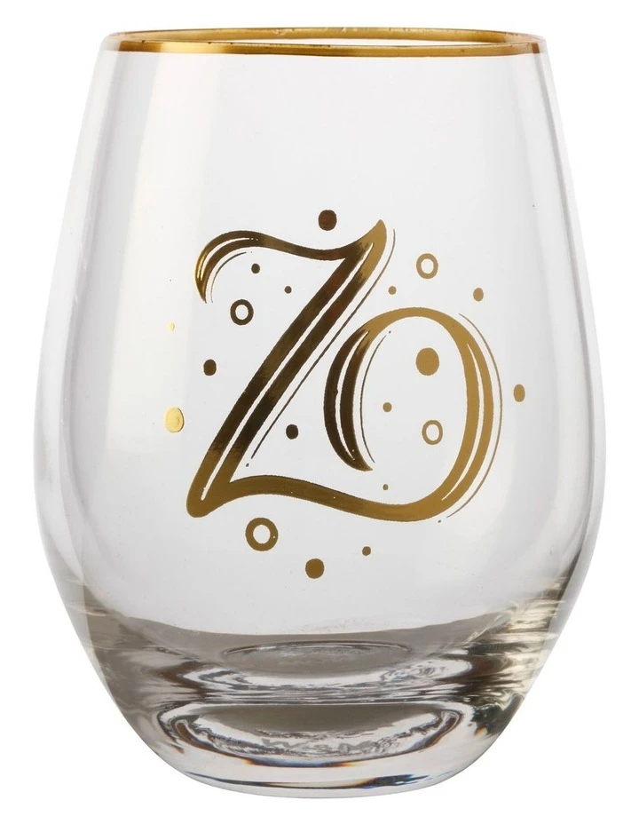 Brand new 😉 Maxwell & Williams The Letterettes Stemless Glass 500ML "Z" Boxed 🤩 1 Brand new 😉 Maxwell & Williams The Letterettes Stemless Glass 500ML "Z" Boxed 🤩