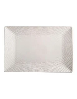 Brand new 👏 Maxwell & Williams White Basics Diamonds Rectangular Platter 36x25cm Boxed 🔔