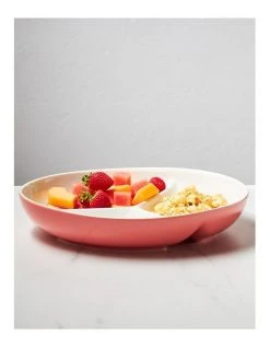 Outlet ⭐ Maxwell & Williams Mezze Divided Platter 32cm Coral Boxed ❤️ -Savor Home Store 858131470 2 720x928