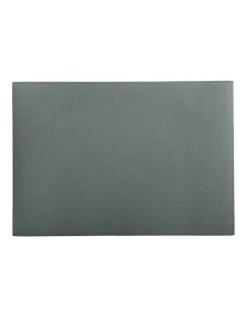 Deals 🔥 Maxwell & Williams Table Accents Leather Look Cowhide Placemat 43x30cm Grey ⌛