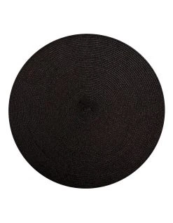 Hot Sale ✔️ Maxwell & Williams Table Accents Round Placemat In Black ⭐