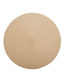 Wholesale 🔥 Maxwell & Williams Table Accents Round Placemat In Sand ✨