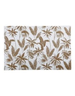 Cheapest 🛒 Maxwell & Williams Table Accents Jungle Placemat 45x30cm In White ❤️