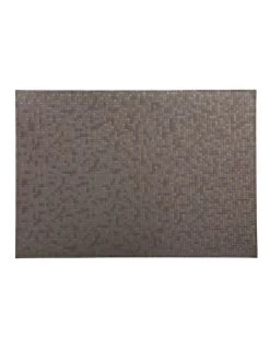 Discount 🎉 Maxwell & Williams Table Accents Leather Look Mosaic Placemat 43x30cm In Taupe ✔️