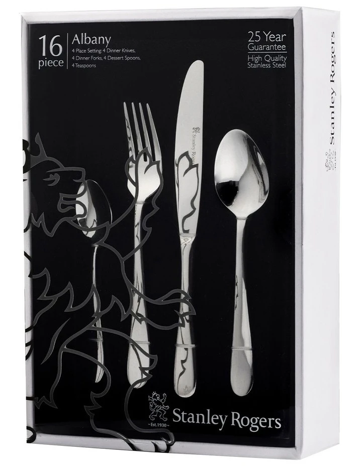 Cheap ❤️ Stanley Rogers Albany 16pc Cutlery Set 🌟 2 Cheap ❤️ Stanley Rogers Albany 16pc Cutlery Set 🌟 - Image 2