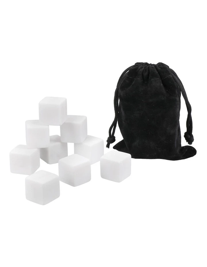 Best Pirce ✨ BarCraft Gin Stone Set Of 9 White Marble Gift Boxed ⭐ 1 Best Pirce ✨ BarCraft Gin Stone Set Of 9 White Marble Gift Boxed ⭐