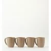 Promo ❤️ Vue Desert Bloom Mug Set of 4 Sand ✔️