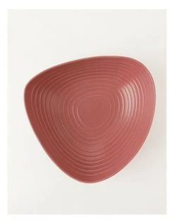 Deals ❤️ Vue Desert Bloom Oblong Serving Bowl Pink ⭐ -Savor Home Store 864747100 3 720x928