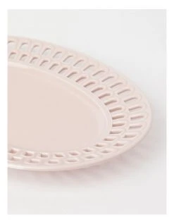 Best reviews of ✨ Heritage Lace Pink Carved Oval Platter ⭐ -Savor Home Store 864783730 3 720x928
