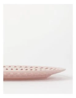 Best reviews of ✨ Heritage Lace Pink Carved Oval Platter ⭐ -Savor Home Store 864783730 4 720x928