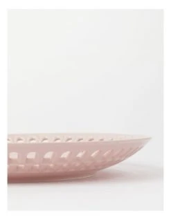 Buy 💯 Heritage Lace Pink Carved Round Platter 🛒 -Savor Home Store 864783820 4 720x928
