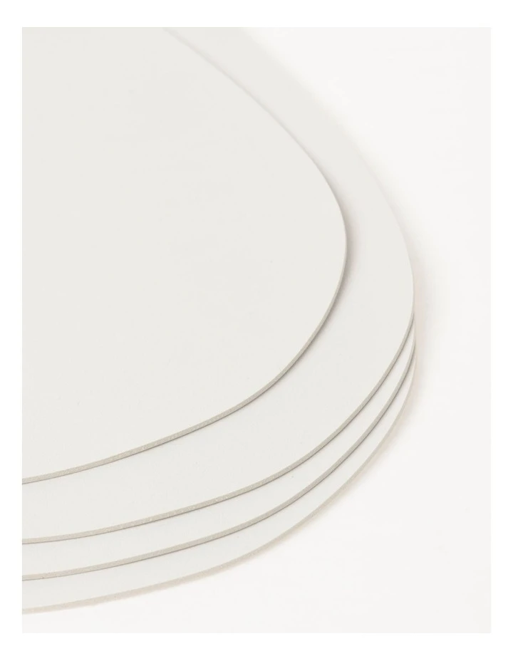 Promo βοΈ Vue Leather Look Placemat White π₯ 3 Promo βοΈ Vue Leather Look Placemat White π₯ - Image 3