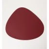Best reviews of ❤️ Vue Leather Look Placemat Wine 👍