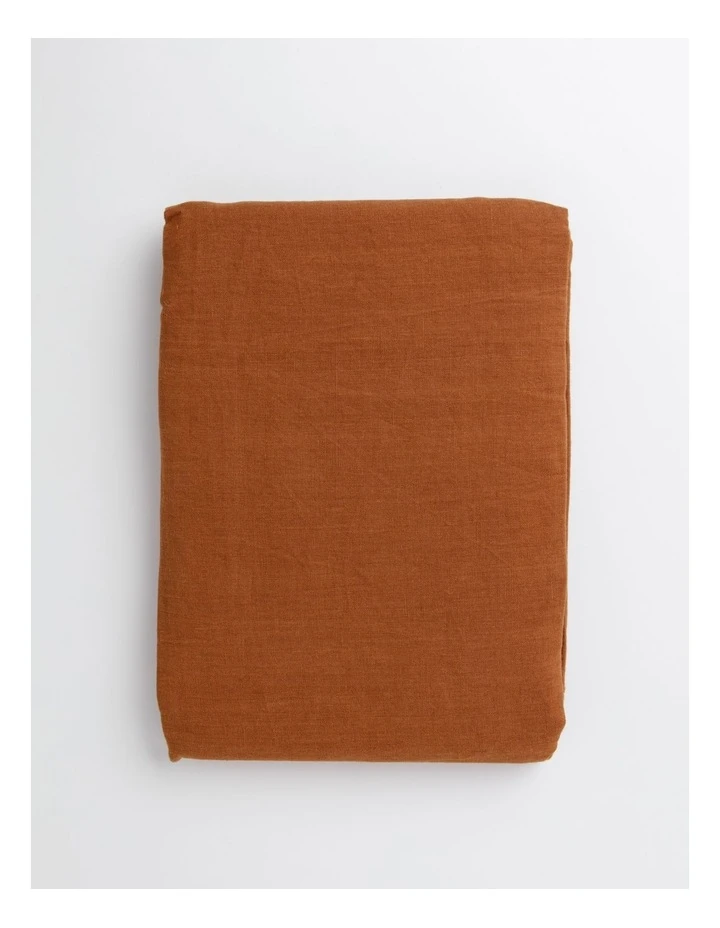 Outlet π Australian House & Garden Fringed Linen Tablecloth Earth β€οΈ 3 Outlet π Australian House & Garden Fringed Linen Tablecloth Earth β€οΈ - Image 3