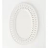 New ✔️ Heritage Lace Carved 30.5cm Oval Platter in White ⭐