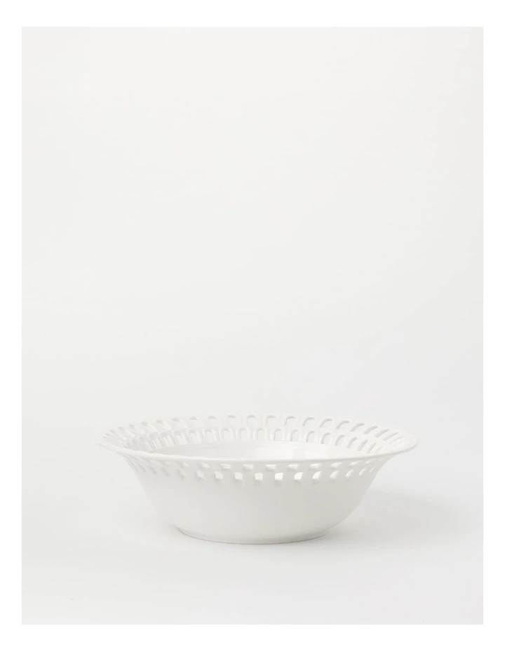 Wholesale ๐ Heritage Lace Carved 30cm Bowl in White ๐งจ 1 Wholesale ๐ Heritage Lace Carved 30cm Bowl in White ๐งจ