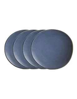 Top 10 ✔️ Robert Gordon Mason Dinner Plate Set Of 4 Blue Storm ⭐