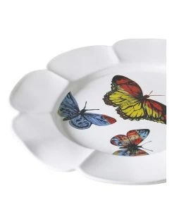 New 🔔 Robert Gordon X Bromley Butterfly Round Platter White 🤩 -Savor Home Store 866610550 2 720x928