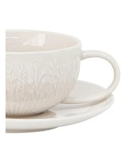 Hot Sale ⭐ Salt&Pepper Prado Tea Cup & Saucer 250ml/15cm Set Of 6 😉 -Savor Home Store 868589560 3 720x928