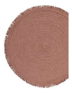 Deals 🎁 Salt&Pepper Piper Placemat 38cm Set Of 6 Dusty Pink ❤️ -Savor Home Store 868590550 2 720x928