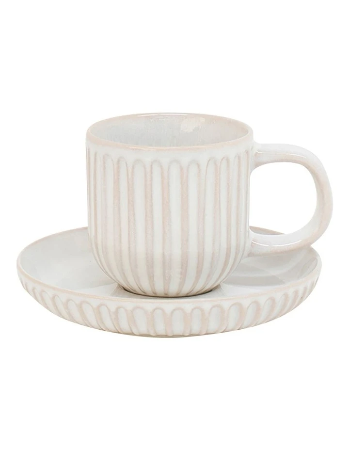 Discount 👏 Salt&Pepper Amana Espresso Cup & Saucer 95ml/11cm Set Of 6 White ⭐ 1 Discount 👏 Salt&Pepper Amana Espresso Cup & Saucer 95ml/11cm Set Of 6 White ⭐