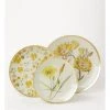 New 🌟 Heritage Clementine Flower Glass Trinket Dishes 3 Pack in Multi 😀