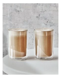 Deals ⌛ Salt&Pepper Brew Tall Latte Glass Set Double Wall S/8 240ml 🔥 -Savor Home Store 881944840 3 720x928
