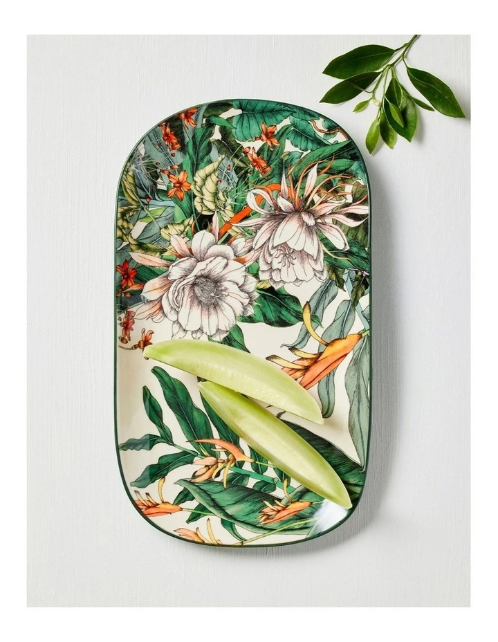 Cheapest 😉 Maxwell & Williams The Blck Pen Night Garden Oblong Platter 40x24cm Gift Boxed 😀 2 Cheapest 😉 Maxwell & Williams The Blck Pen Night Garden Oblong Platter 40x24cm Gift Boxed 😀 - Image 2