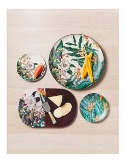 Brand new ⌛ Maxwell & Williams The Blck Pen Night Garden Coupe Side Plate 19cm Foliage ✔️ -Savor Home Store 884328850 3 720x928
