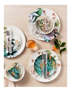New 😀 Maxwell & Williams The Blck Pen Night Garden Coupe Dinner Set 12pc Foliage Gift Boxed ⌛ -Savor Home Store 884329210 7 720x928