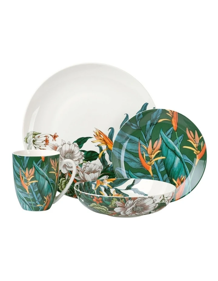 Best Sale 😀 Maxwell & Williams The Blck Pen Night Garden Coupe Dinner Set 16pc Foliage Gift Boxed 🎉 1 Best Sale 😀 Maxwell & Williams The Blck Pen Night Garden Coupe Dinner Set 16pc Foliage Gift Boxed 🎉