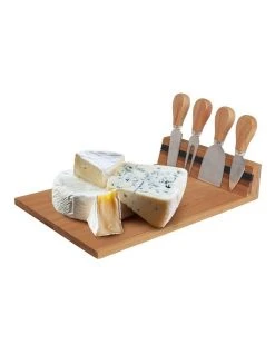 Best Pirce 🧨 Living Today Bamboo Cheese Board And Knife Set ⭐
